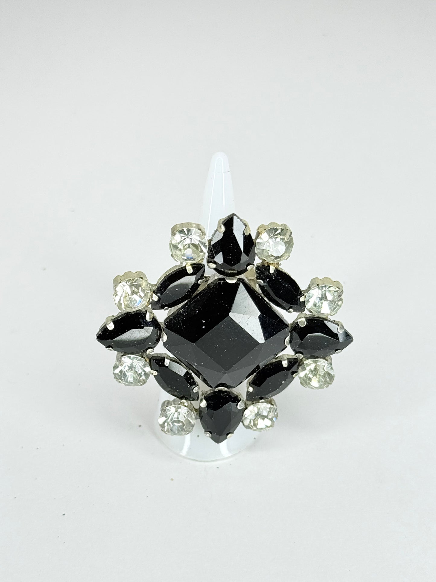Black & Clear Ring