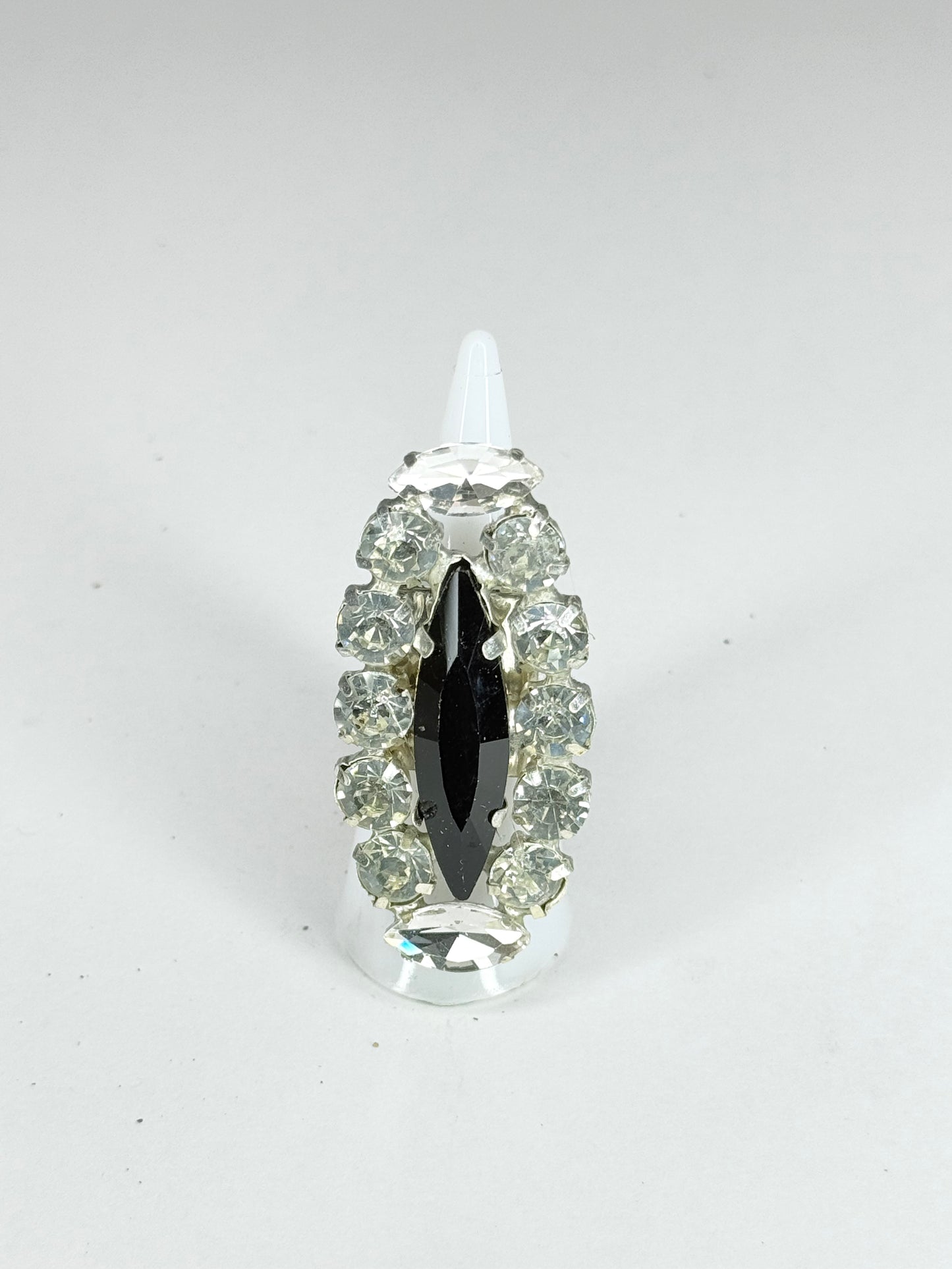 Black & Clear Ring