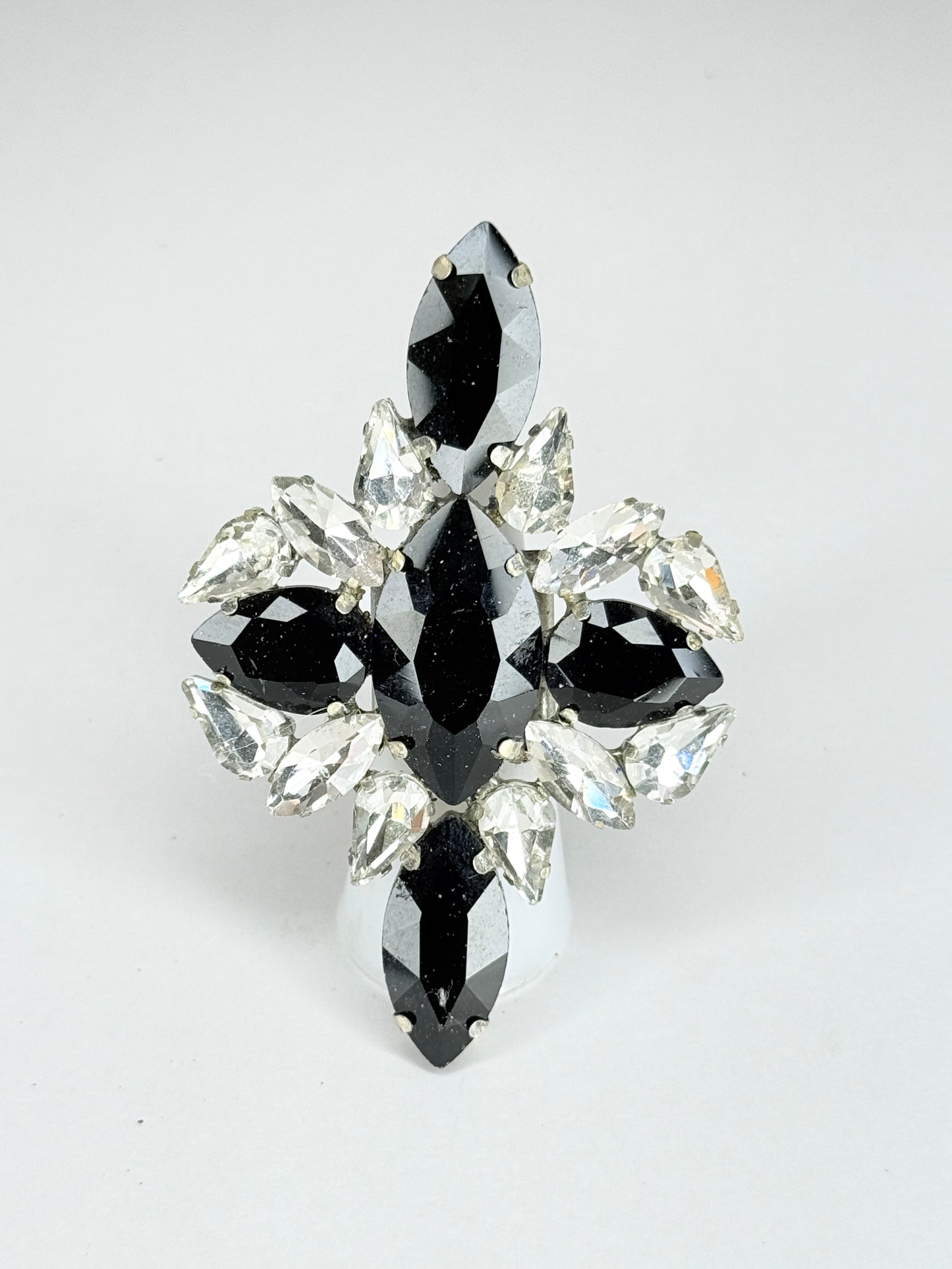 Black & Clear Ring