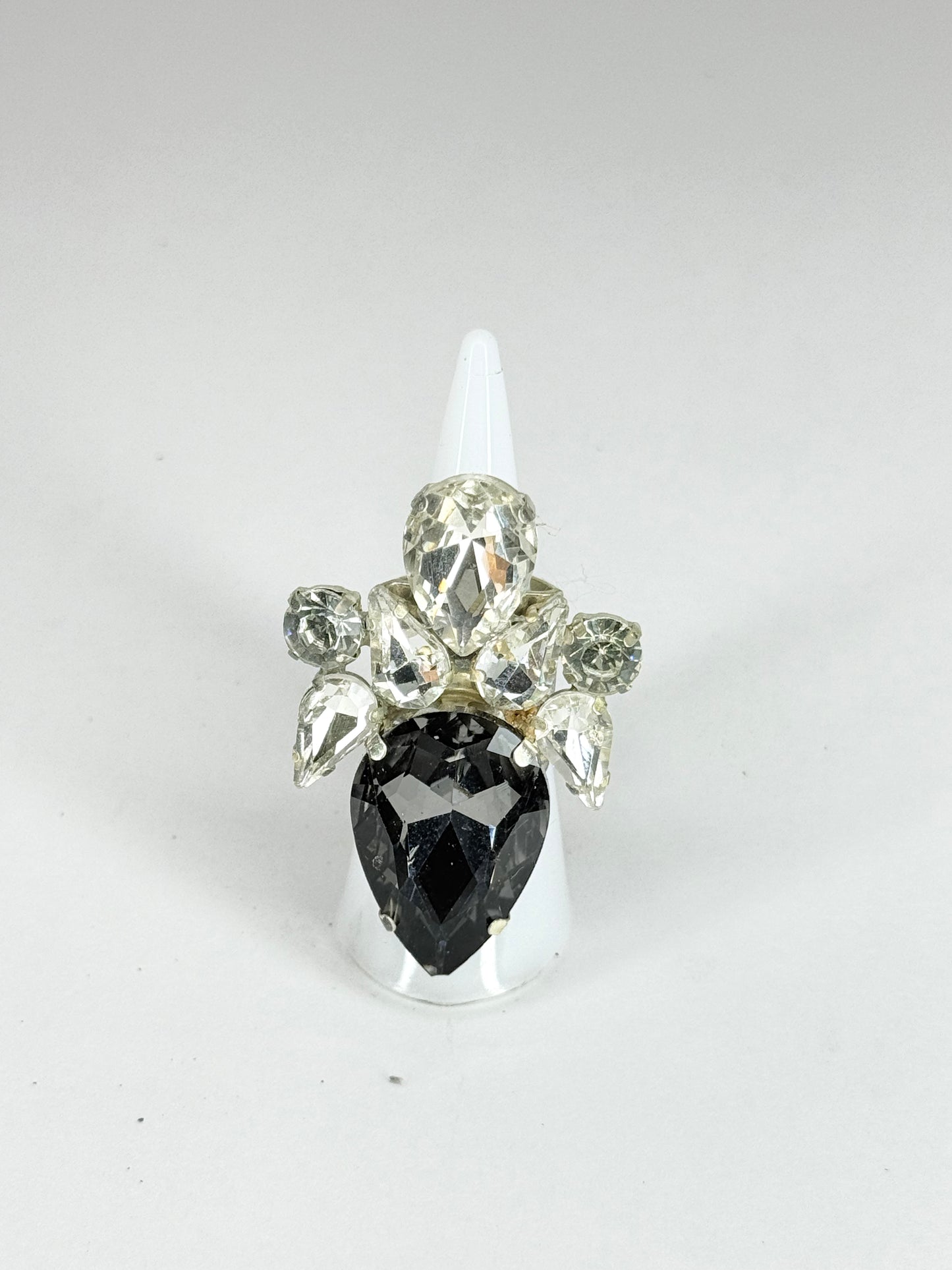 Grey & Clear Ring