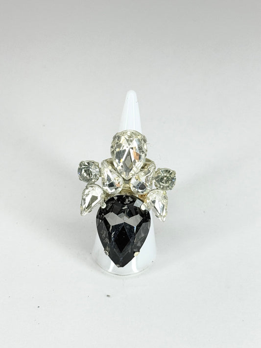 Grey & Clear Ring