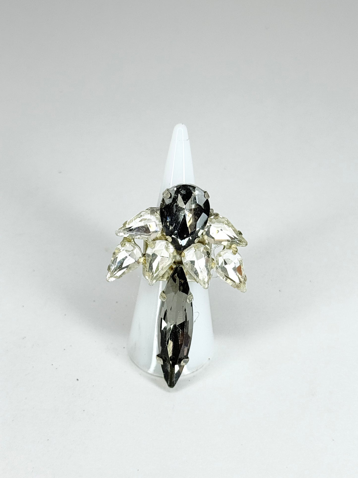 Grey & Clear Ring