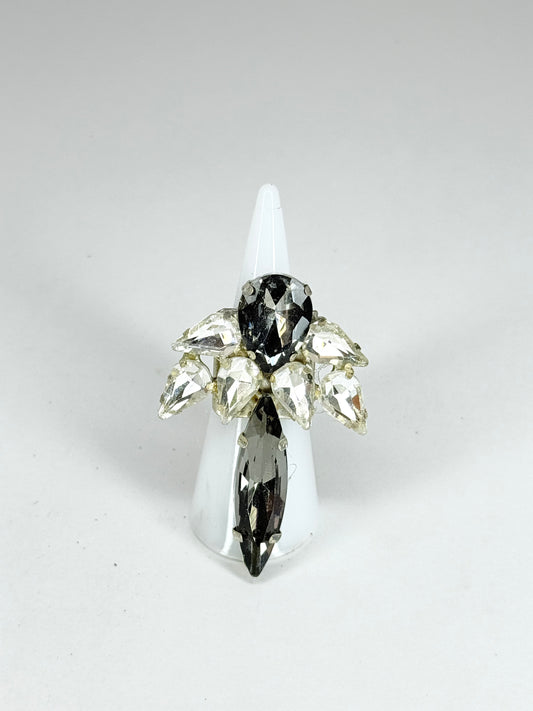 Grey & Clear Ring
