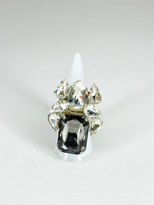 Grey & Clear Ring