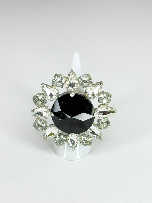Black & Clear Ring