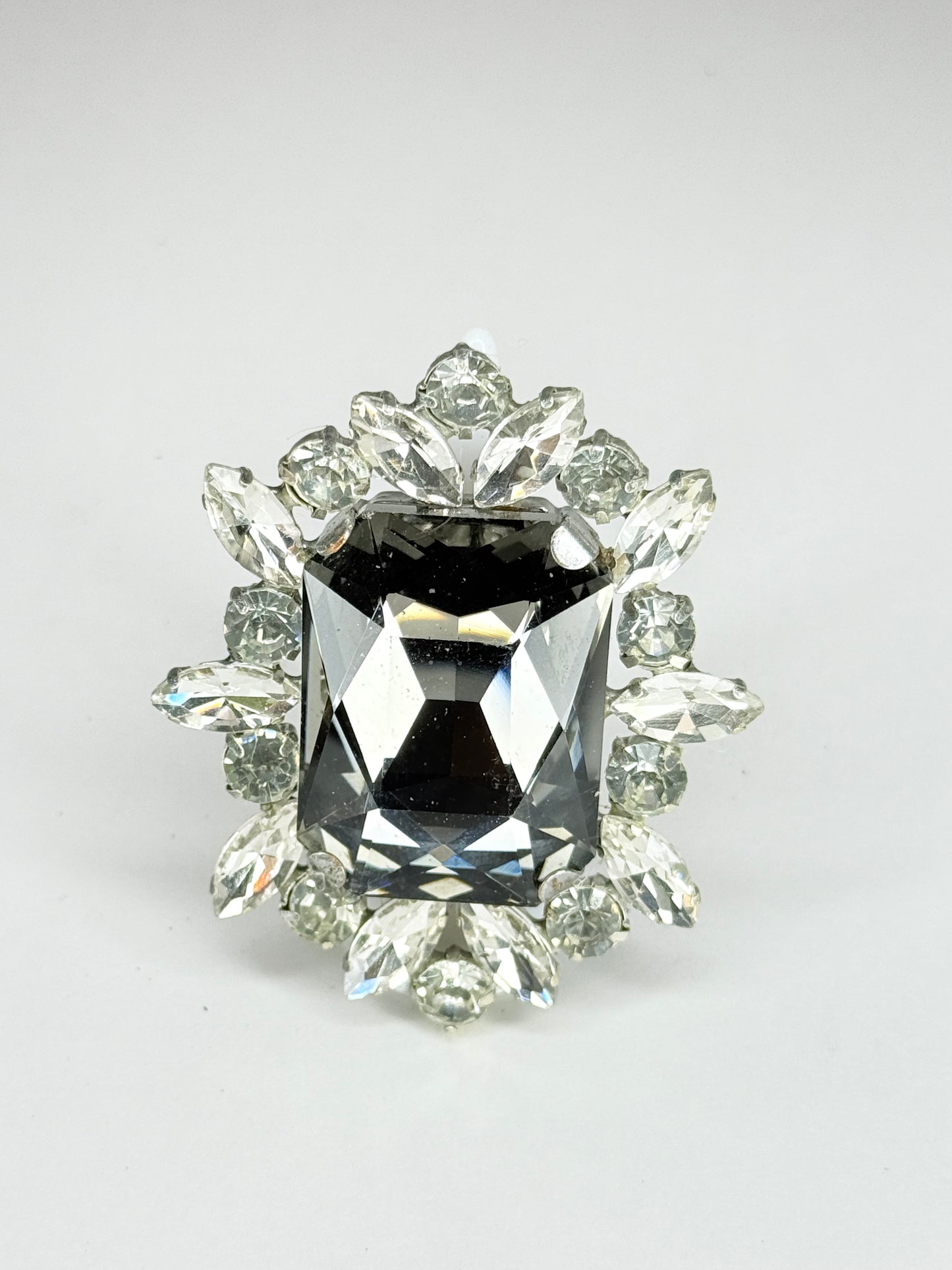 Grey & Clear Ring