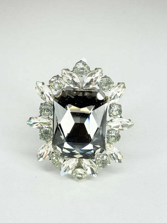 Grey & Clear Ring
