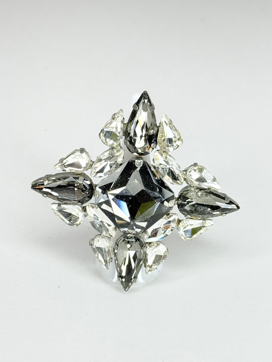 Grey & Clear Ring