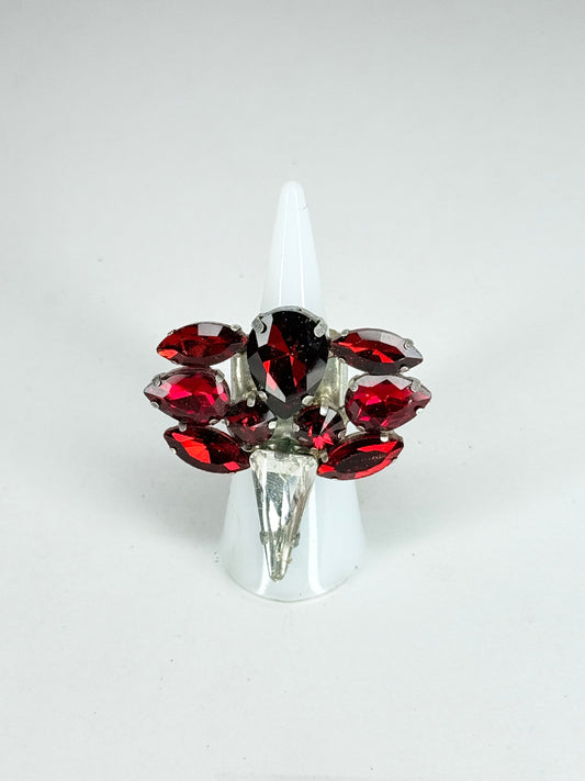 Red & Clear Ring