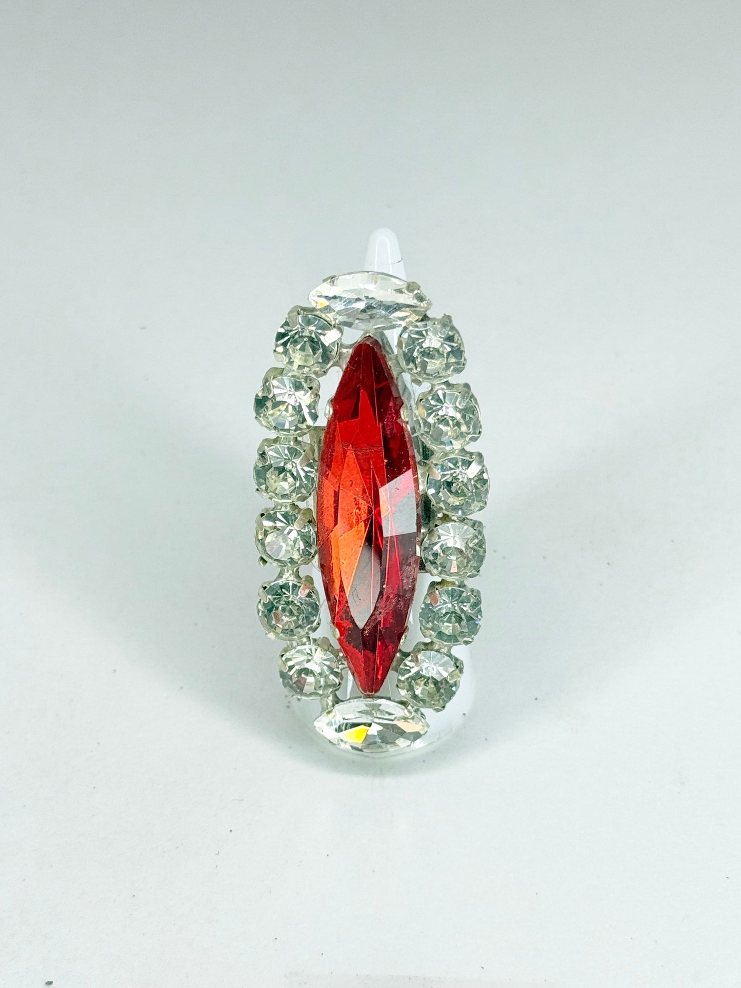 Red & Clear Ring