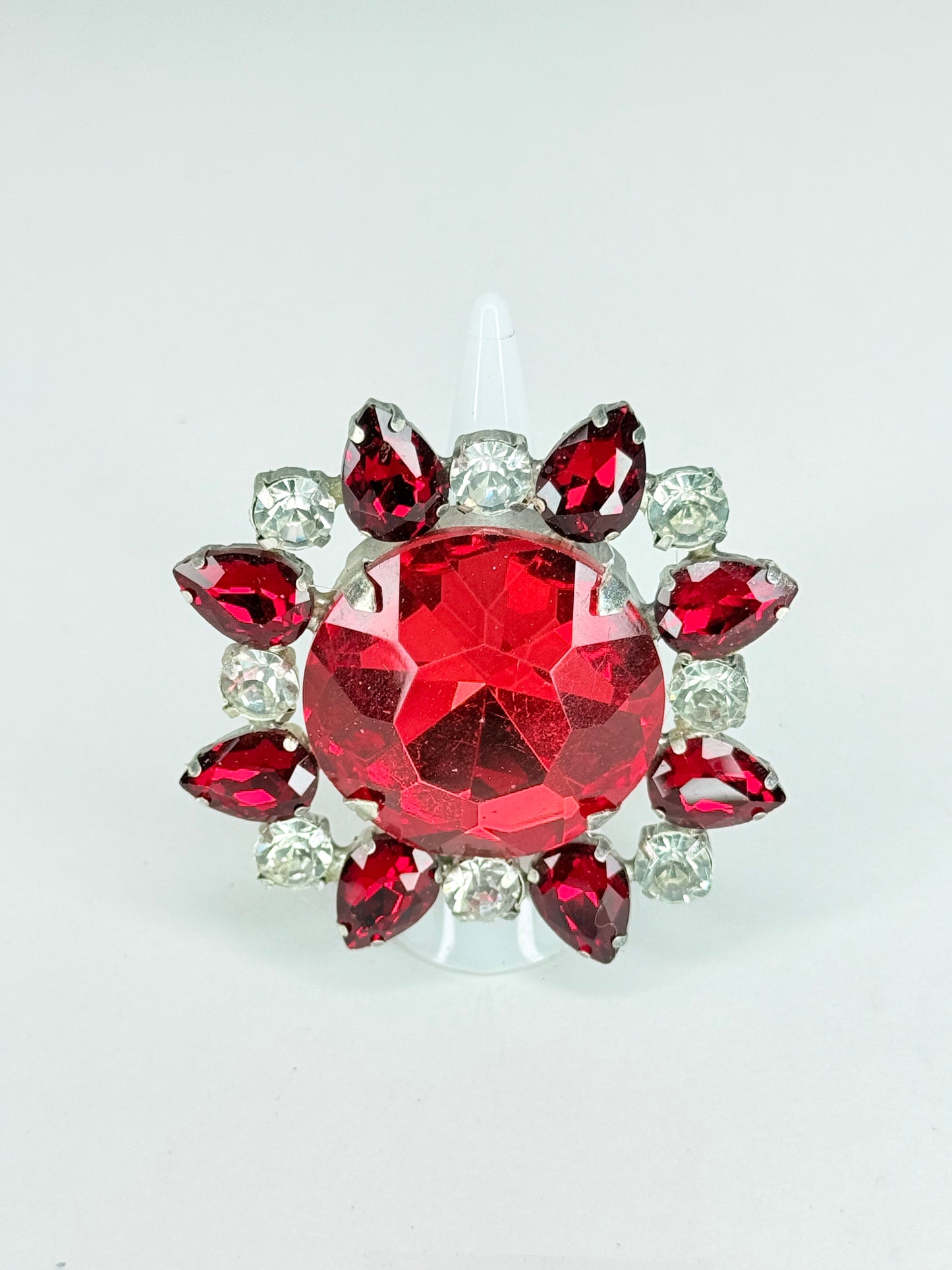 Red & Clear Ring