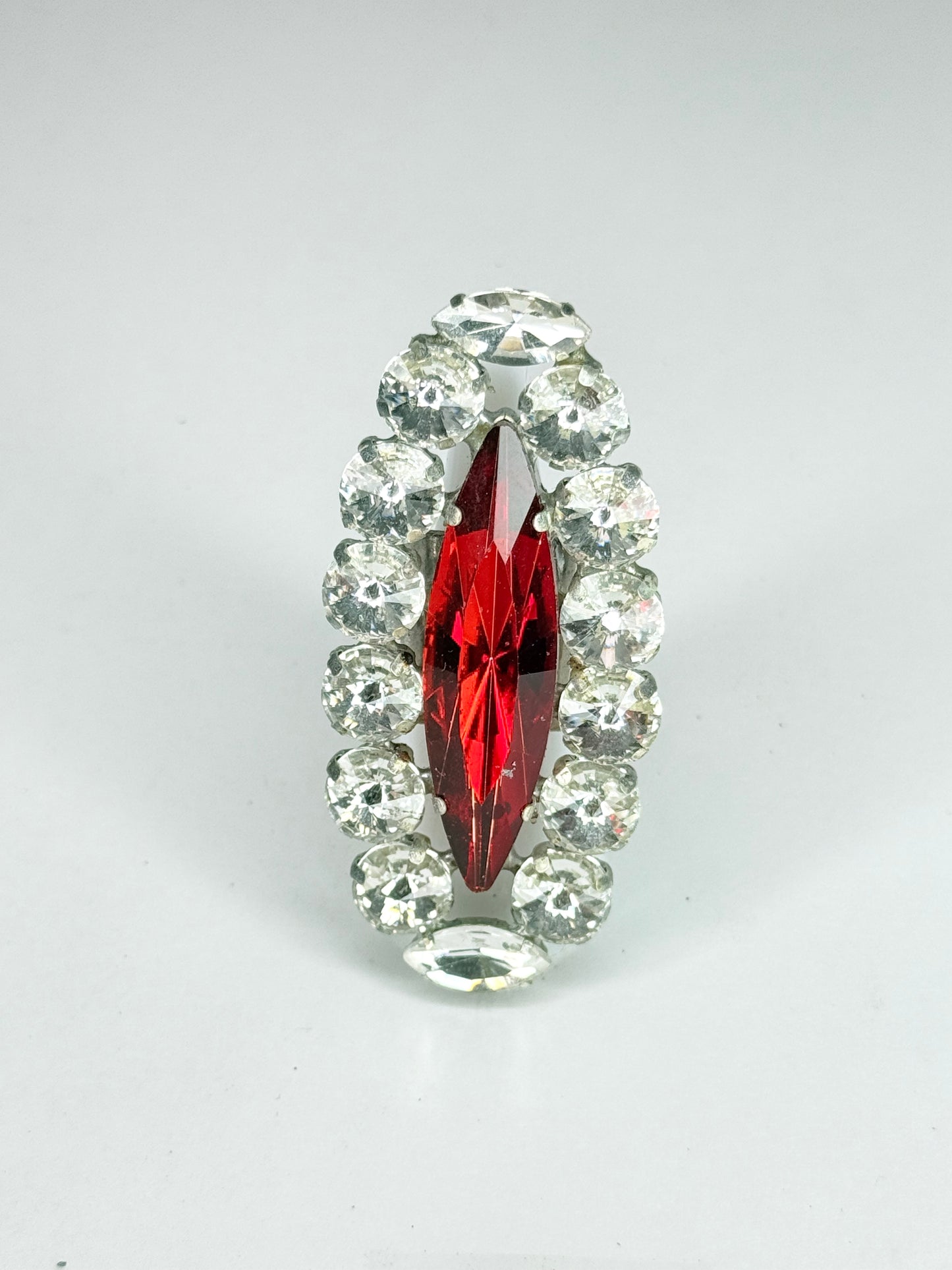 Red & Clear Ring