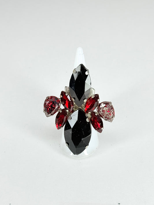 Black & Red Ring