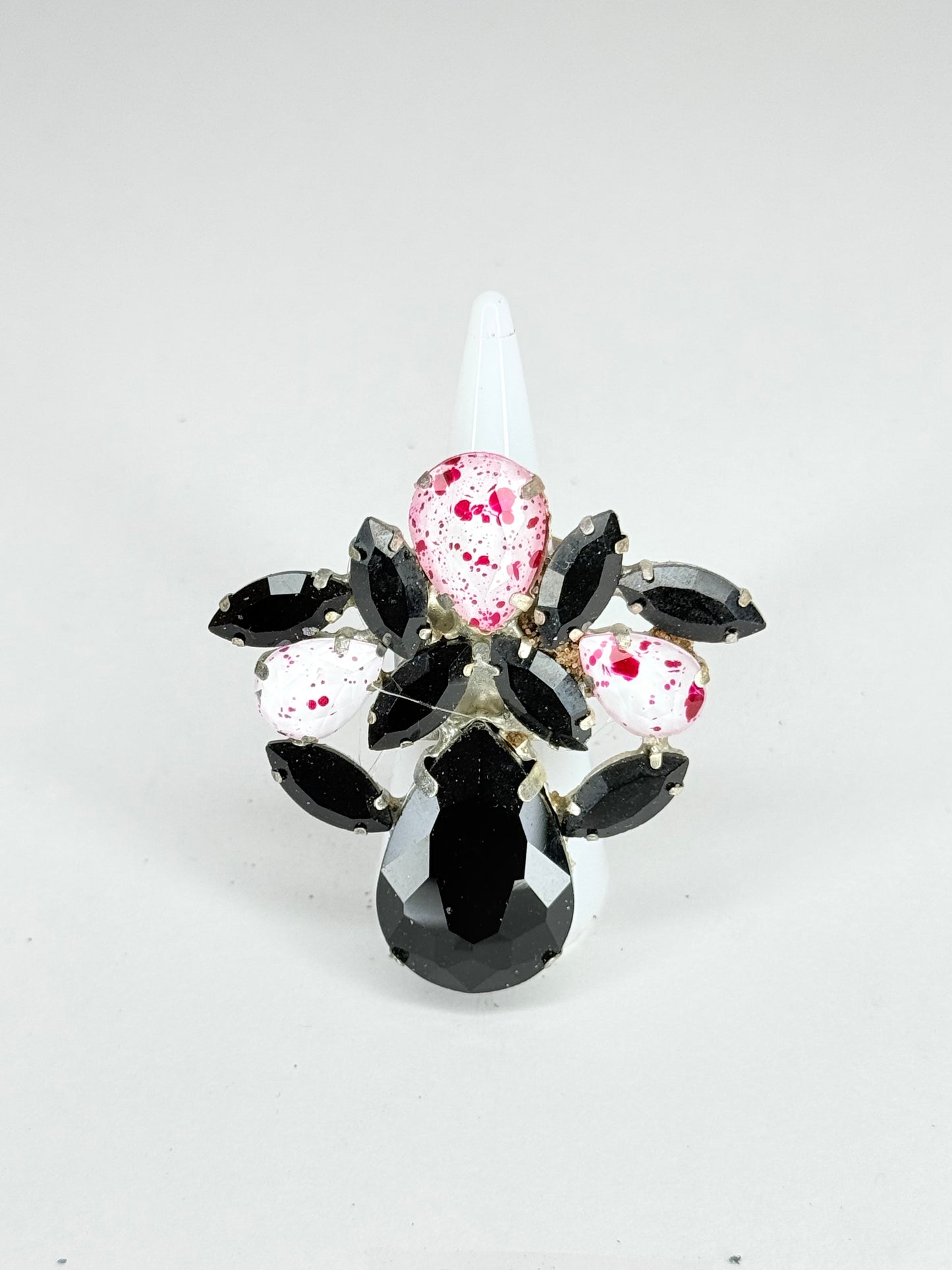 Black & Eggshell Ring