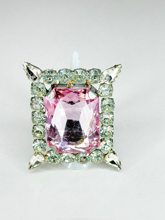 Light Pink & Clear Ring