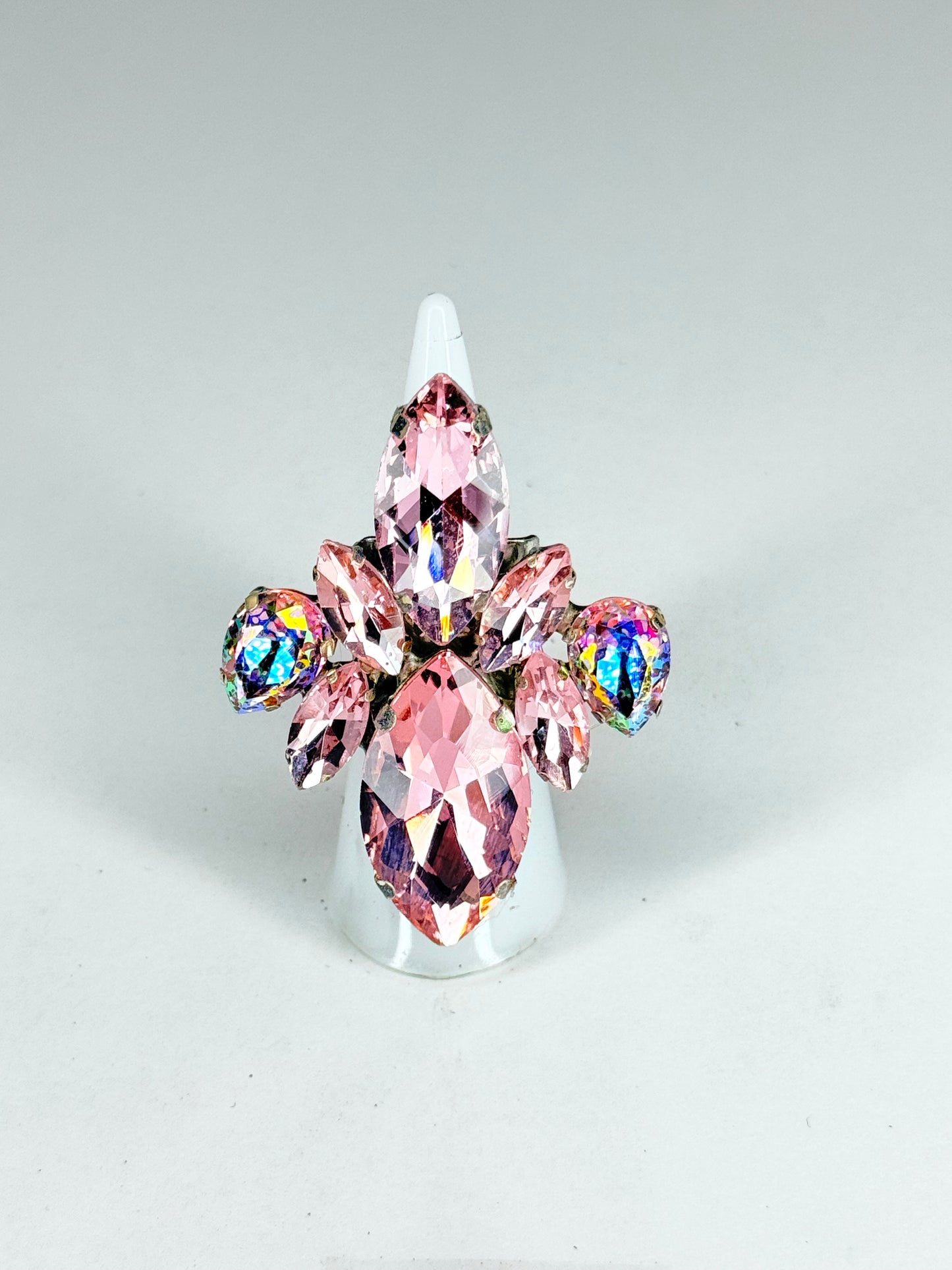 Light Pink & Patina Ring