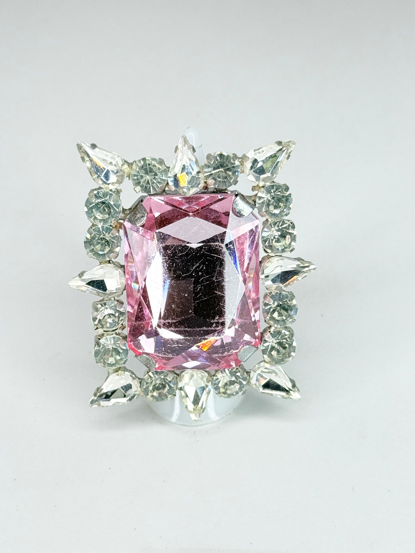 Light Pink & Clear Ring