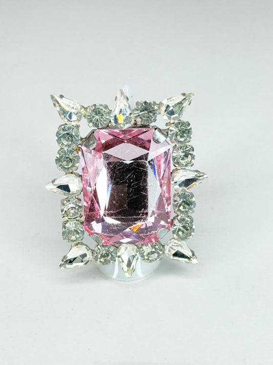 Light Pink & Clear Ring