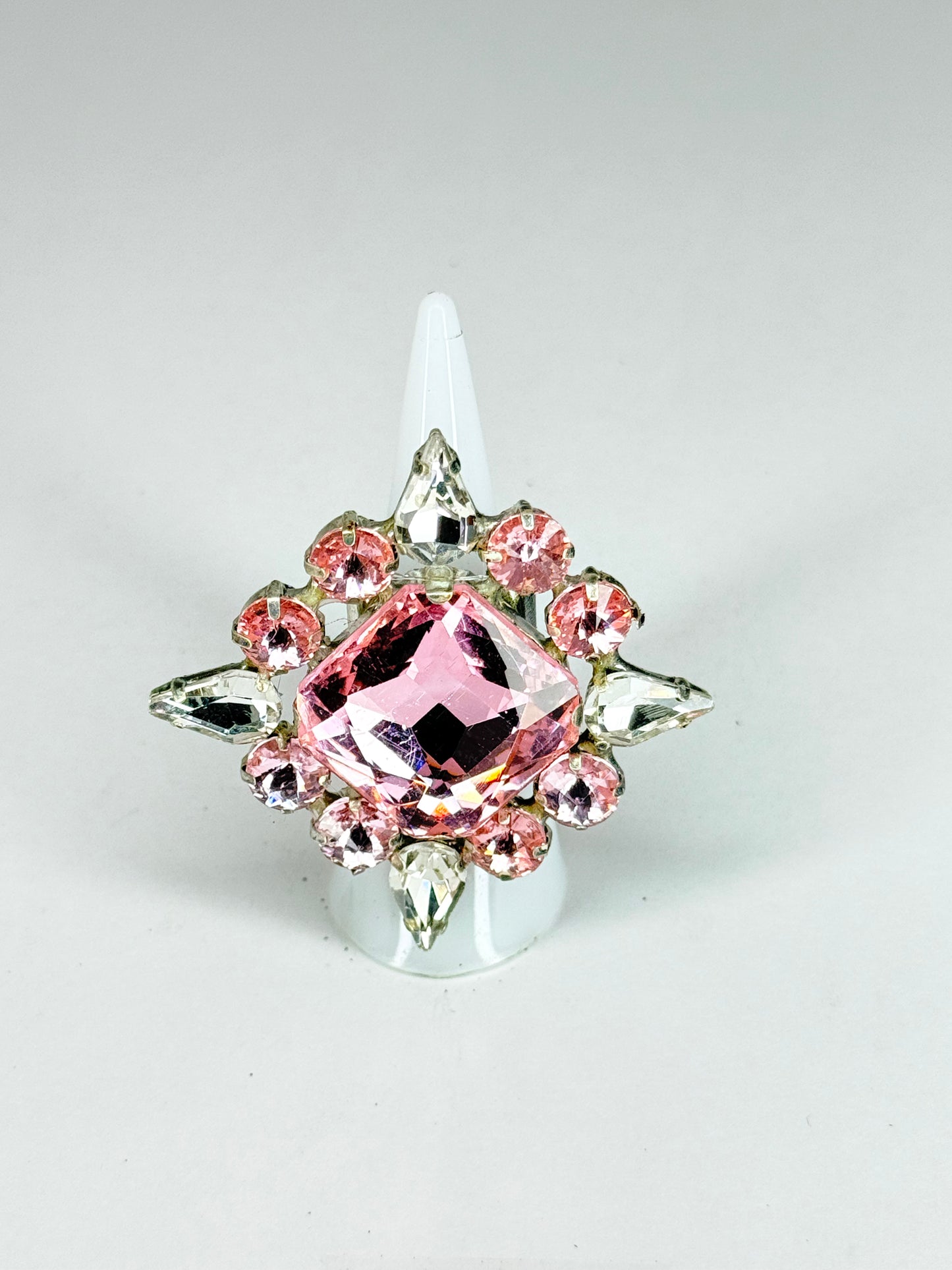 Light Pink & Clear Ring