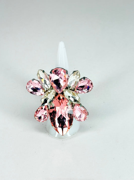 Light Pink & Clear Ring