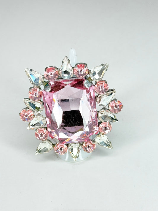 Light Pink & Clear Ring