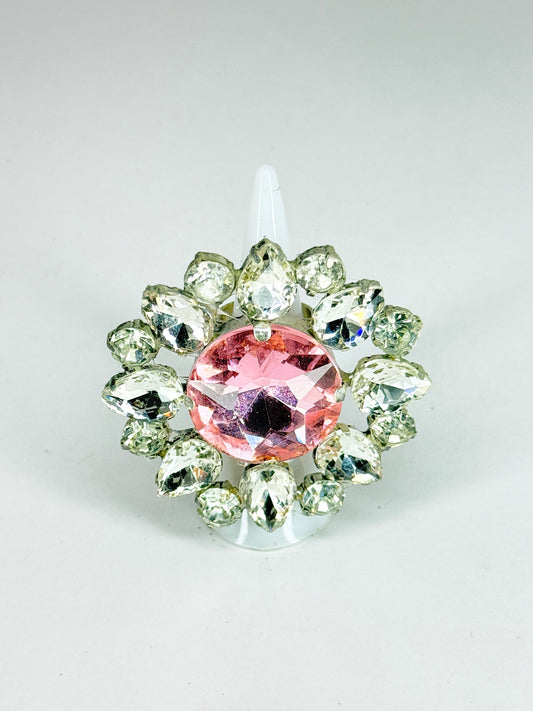 Light Pink & Clear Ring