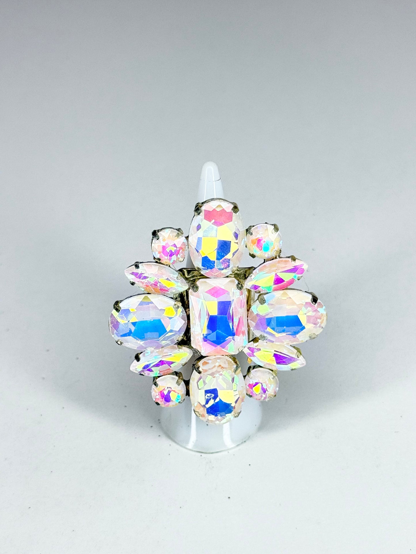 White Mocha AB Ring