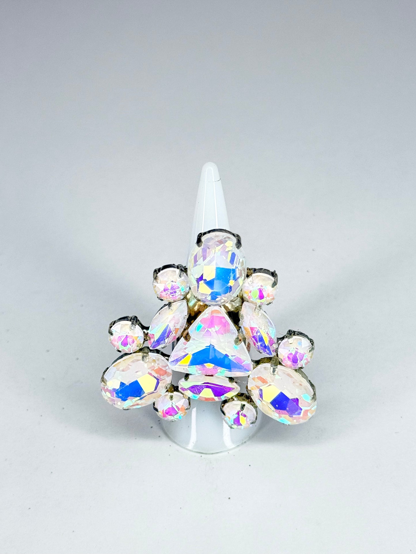 White Mocha AB Ring