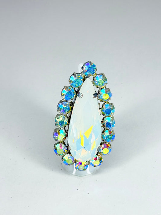 Opal Stiletto & AB Ring