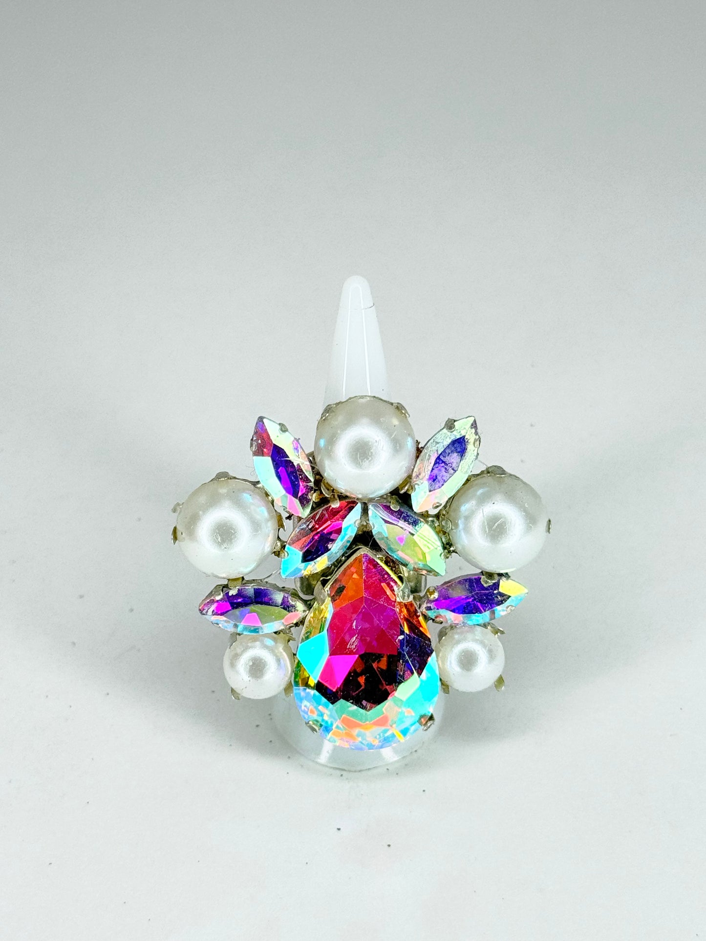 AB & Pearls Ring