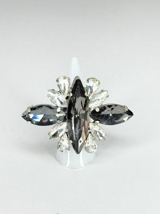 Grey & Clear Ring