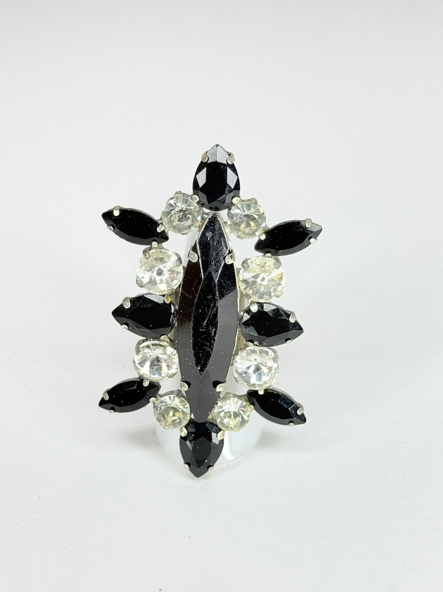 Black & Clear Ring