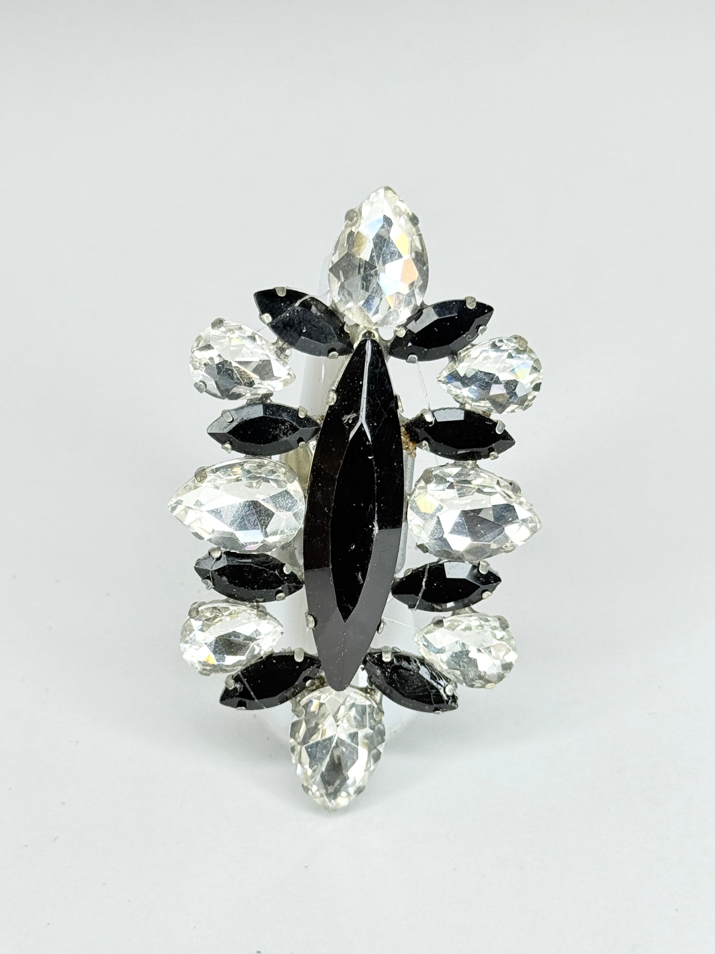 Black & Clear Ring
