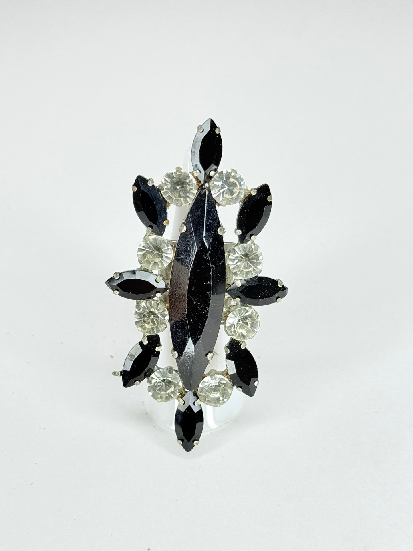 Black & Clear Ring