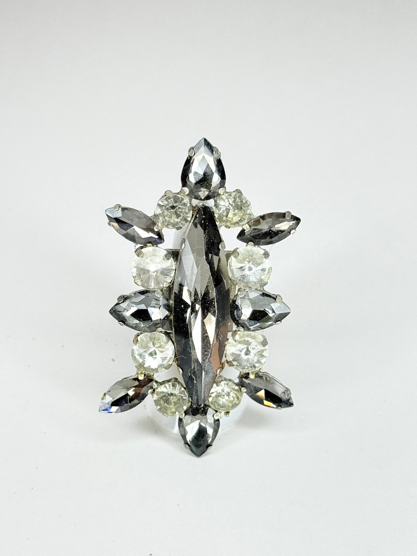 Grey & Clear Ring