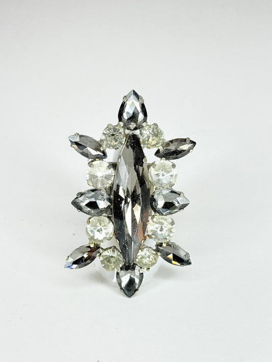 Grey & Clear Ring