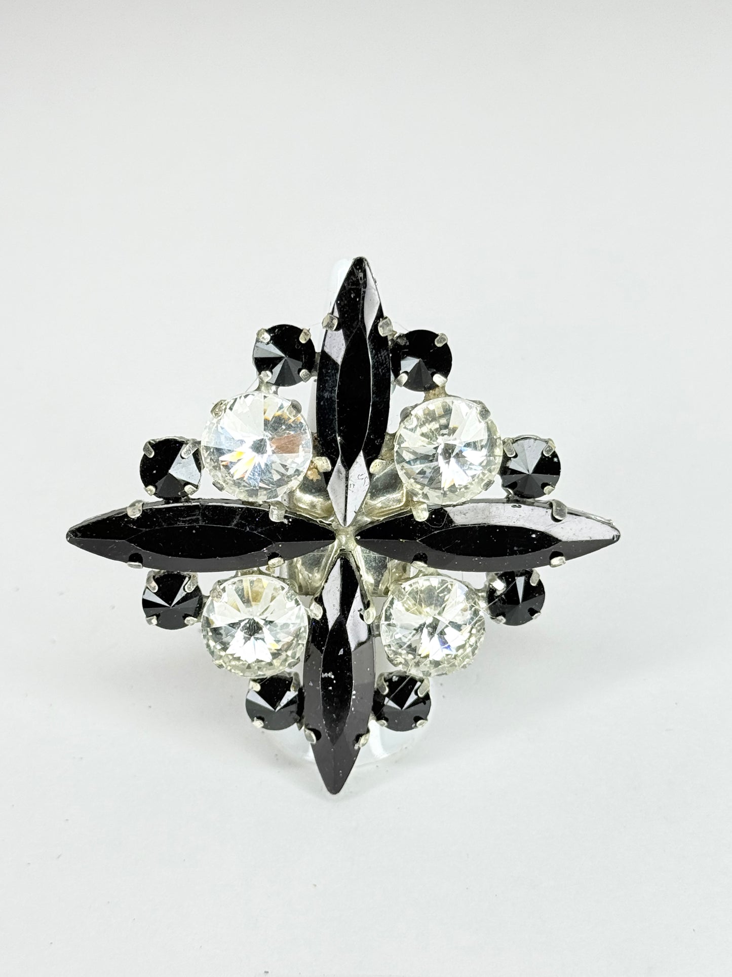 Black & Clear Ring