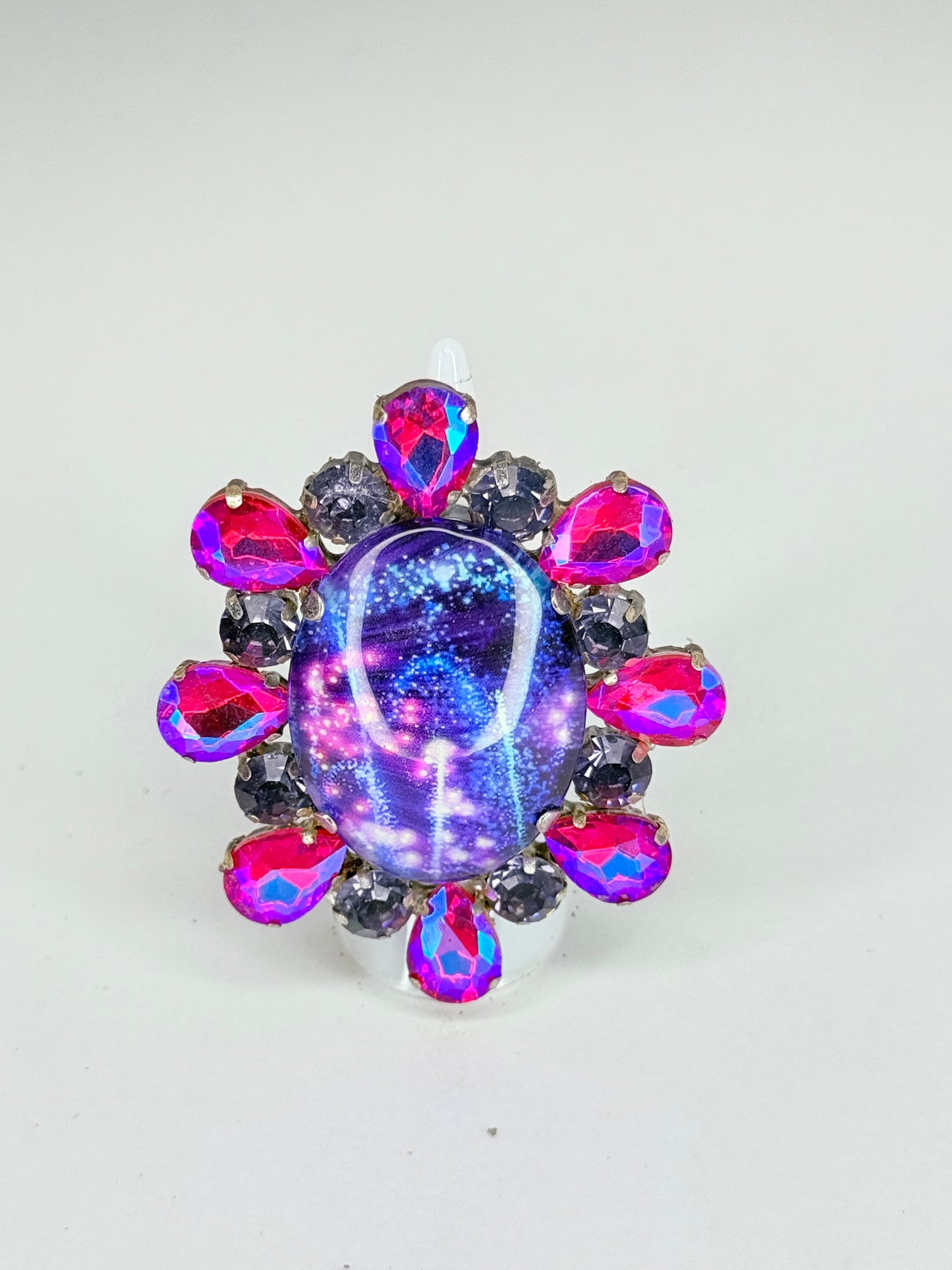 Purple Cameo Ring