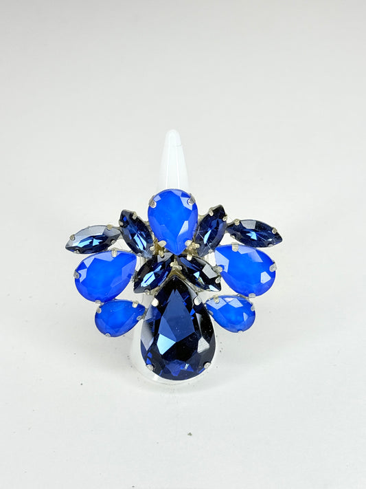 Cobalt Blue & Mocha Ring