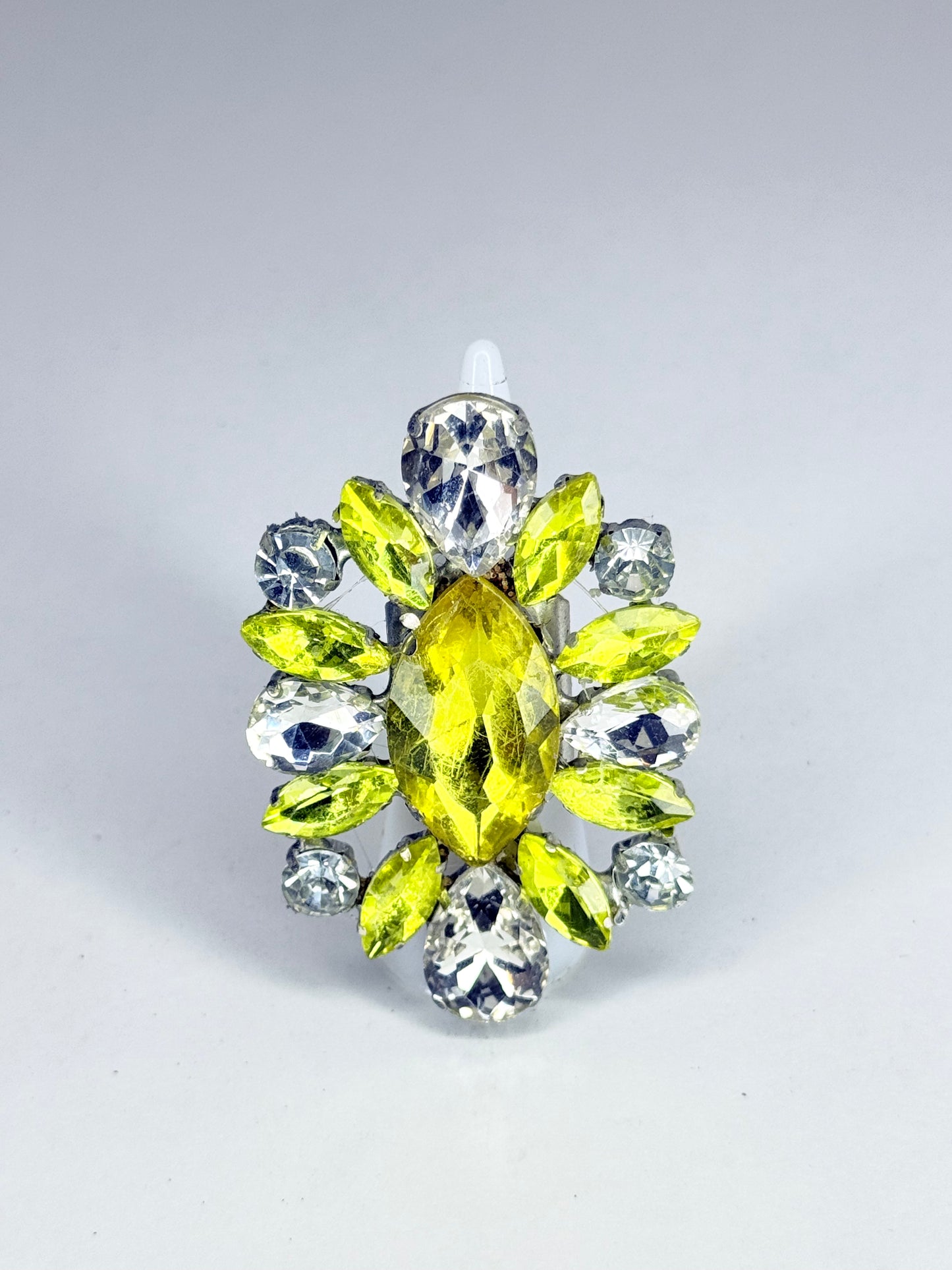 Yellow & Clear Ring