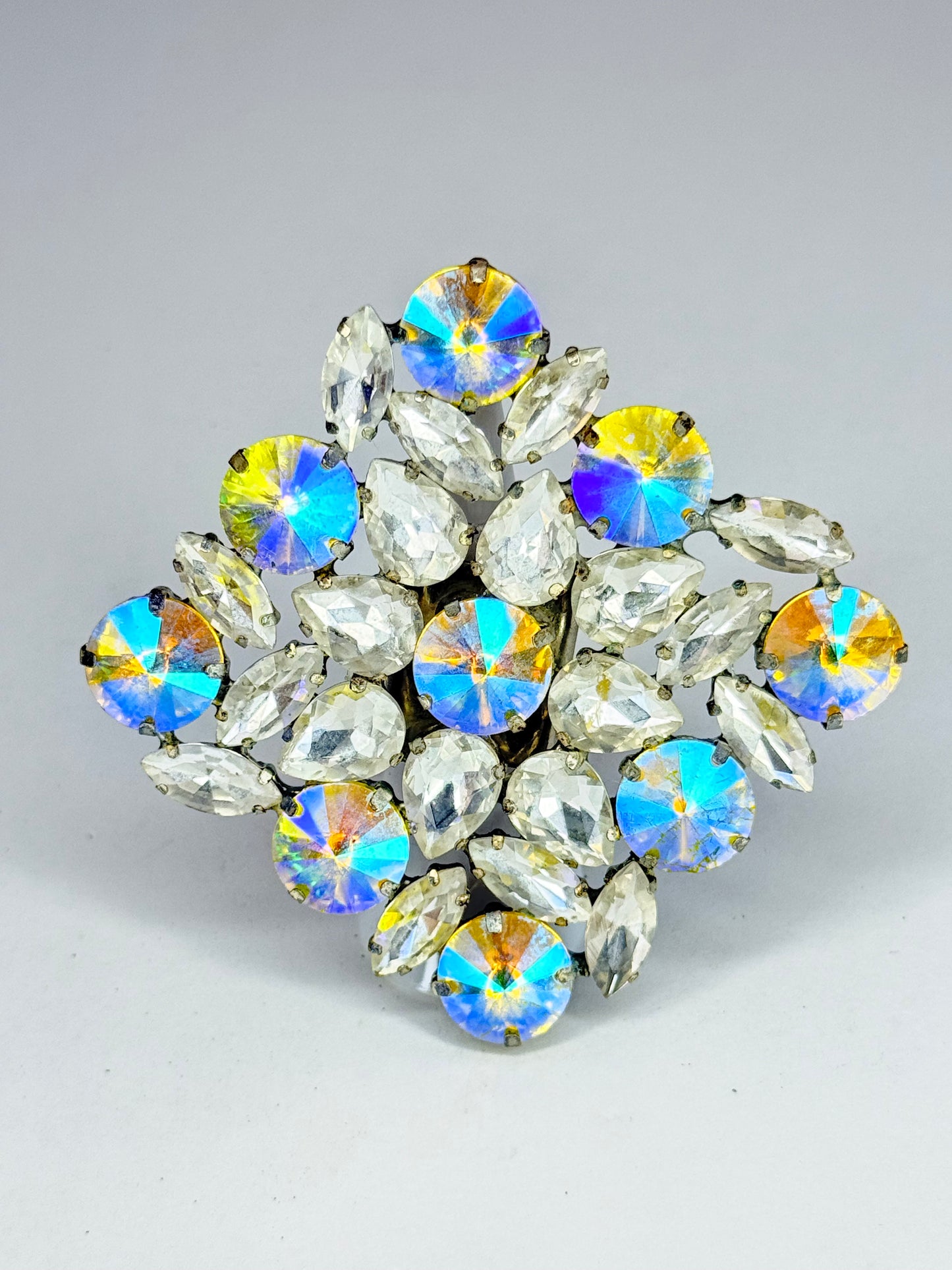 Yellow AB & Clear Ring