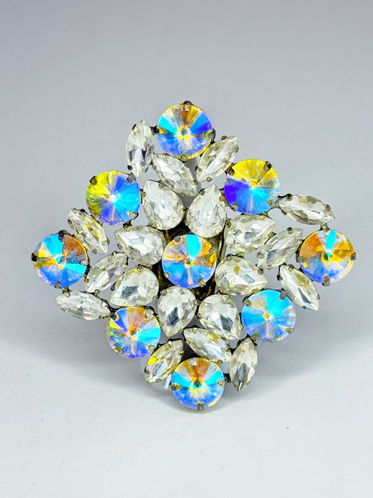 Yellow AB & Clear Ring