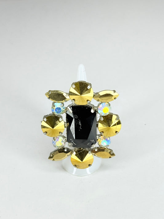Gold & Black Ring