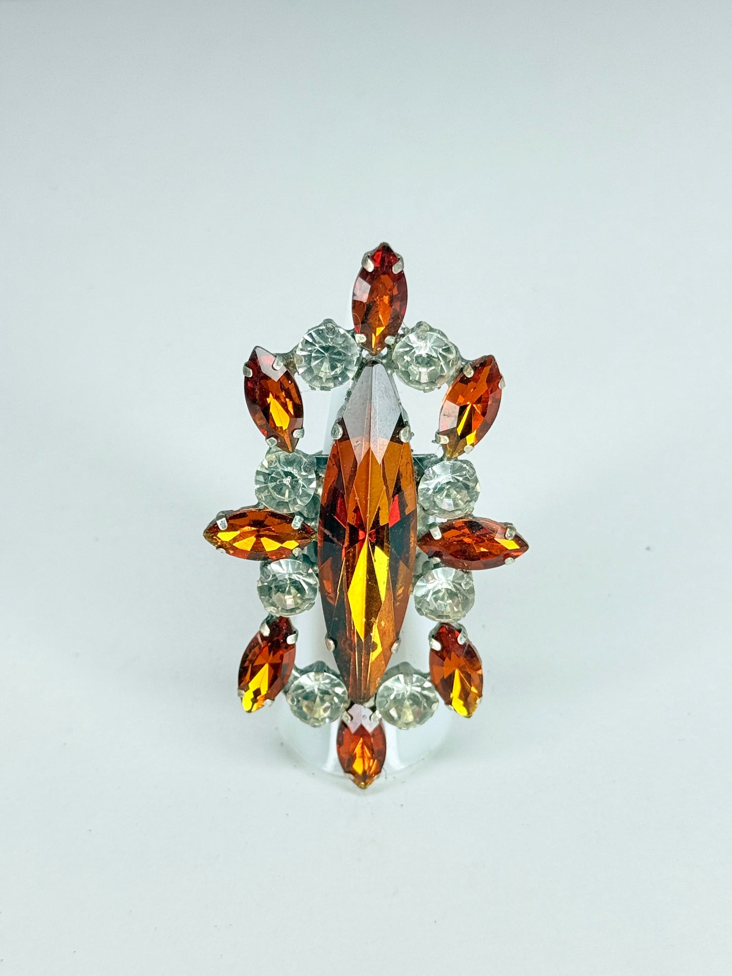 Brown & Clear Ring