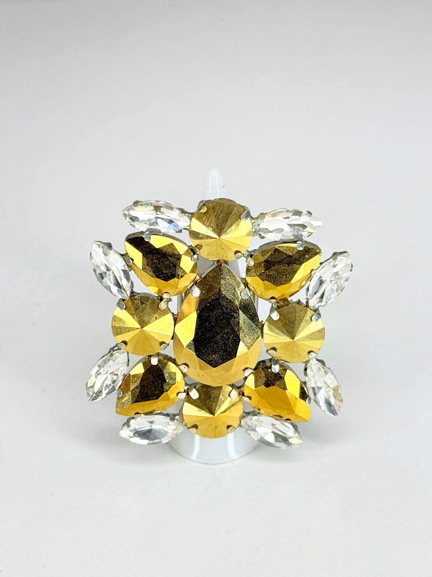 Gold & Clear Ring