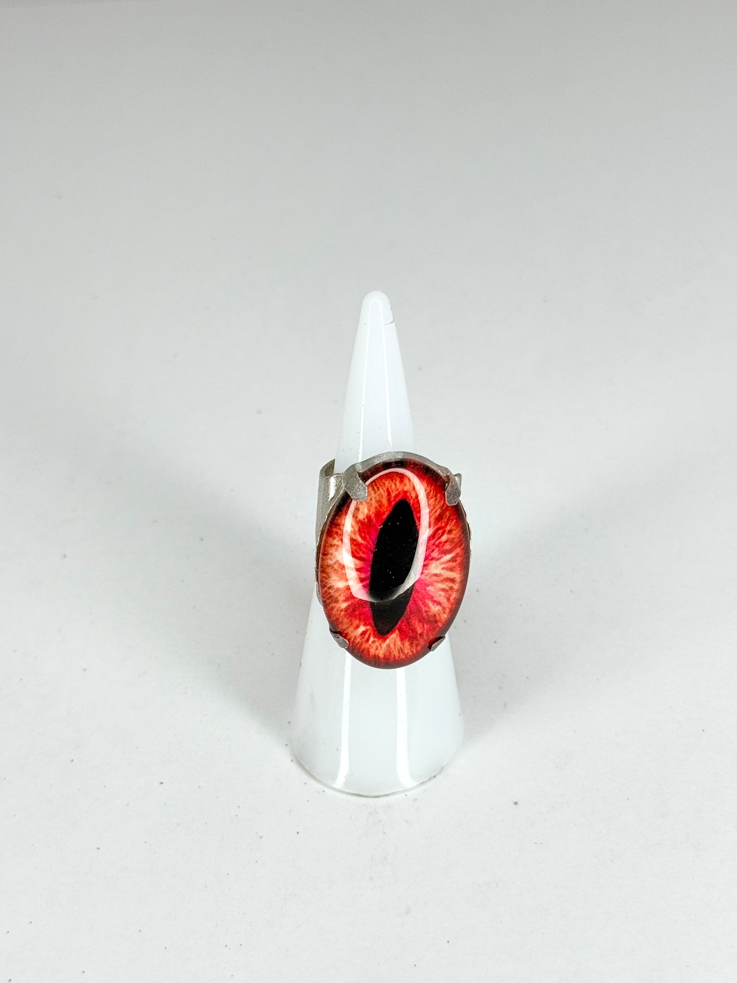Orange Eyeball Ring