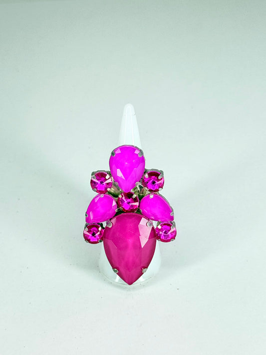 Fuchsia Mocha Ring