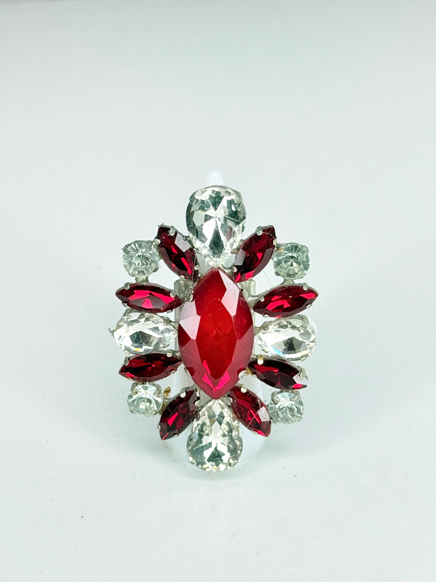 Red & Clear Ring