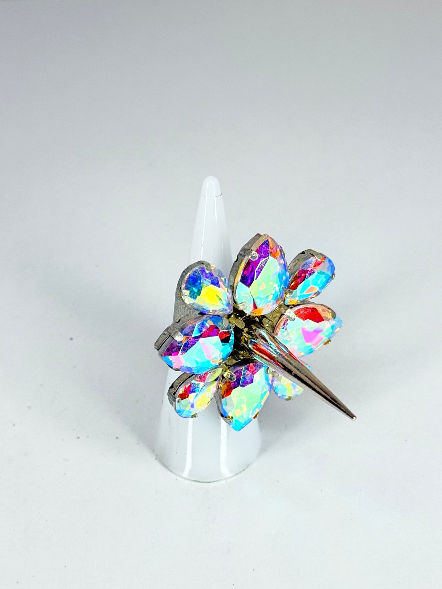 AB Spiked Ring
