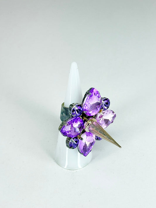 Violet Spike Ring